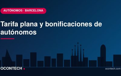 Tarifa plana y bonificaciones de autónomos en Barcelona (Cataluña)